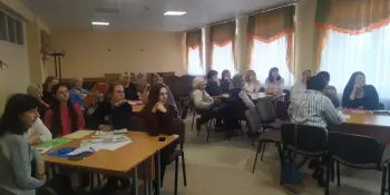 Прошло заседание районного учебно-методического объединения учителей биологии