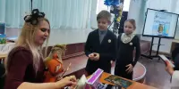 Встреча борисовских школьников с белорусской писательницей
