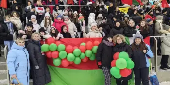 В Раубичах торжественно открыли финальный этап "Снежного снайпера" на призы Президентского спортивного клуба