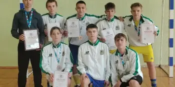 Ребята из ГУО "Средняя школа №25 г. Борисова" заняли третье место по мини-футболу в Республиканском мероприятии "Фестиваль школьногого спорта"