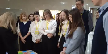 Учащиеся Борисовского района на областном форуме классов педагогической направленности "Педагог. Образование. Качество"