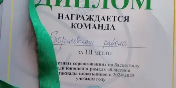 На базе Сеницкой средней школы № 2 Минского района завершились областные соревнования по баскетболу среди юношей
