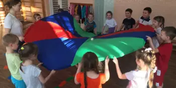 СОСТОЯЛАСЬ СПОРТЛАНДИЯ "ВЕСЕЛЫЕ СТАРТЫ"