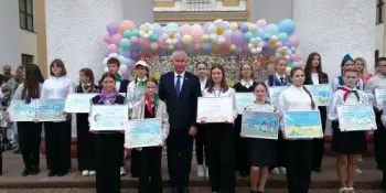 Делегация Борисовского района на областной выставке-ярмарке "Весенние забавы"