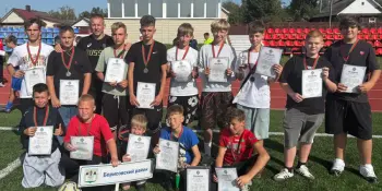 Финальные игры областных соревнований по футболу "Колосок" среди юношей не старше 2011 года рождения