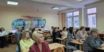 29 декабря 2025 года на базе ГУО "Средняя школа №20 г. Борисова" заседание районного учебно-методического объединения учителей информатики