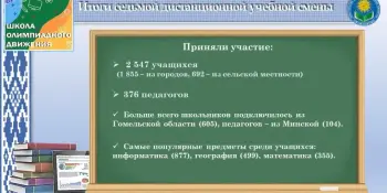 Завершён седьмой этап дистанционных учебных смен!